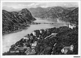 Serpiano TI // Luftbild ca. 1950