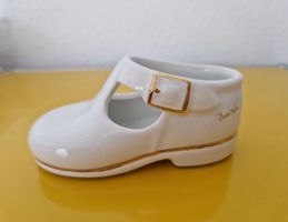 Schuh Porzellan Dalla Valle vergoldet