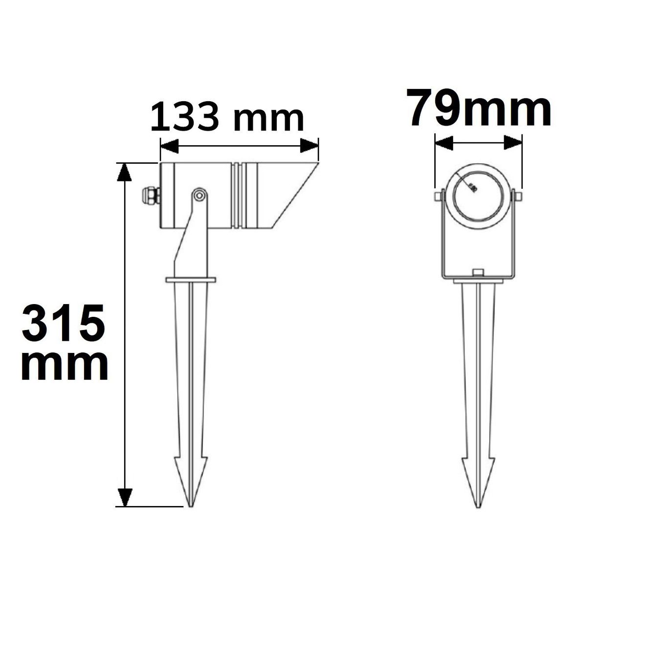 Lampen: LED Aussenleuchte, IP65, 11 cm Höhe – Neu (gemäss Beschreibung) aus Kreuzlingen von Smart-Light 3