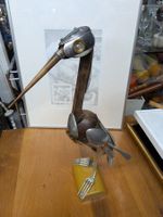 Skulptur lustiger Vogel