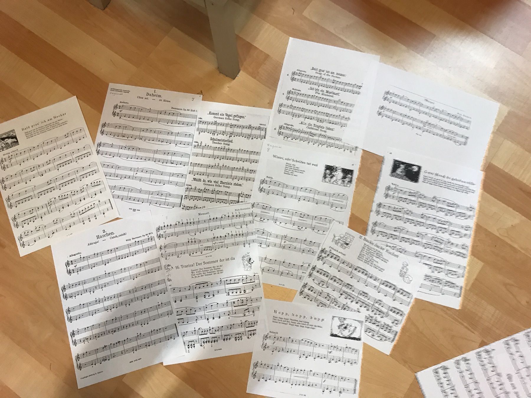Strumenti musicali: Klaviernoten Musiknoten – Nuovo (secondo la descrizione) da Oberweningen venduto da Jogi2