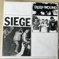 Siege / Deep Wound – Split 7" Boston Hardcore Punk 1982 rar!