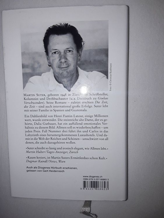 Martin Suter Allmen und die Dahlien Kaufen auf Ricardo