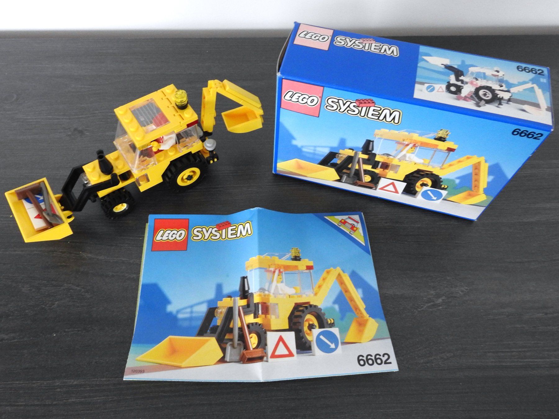 Lego Kit di costruzioni: Lego 6662 Backhoe, Town, Construction – Usato da Büttenhardt venduto da LexyMara 7
