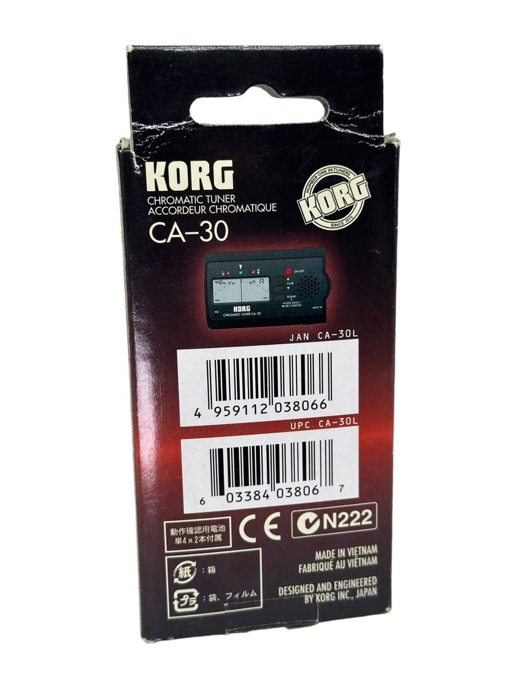 Korg Strumenti musicali: KORG CA-30 Accordeur chromatique – Usato da Morges venduto da vintix 2