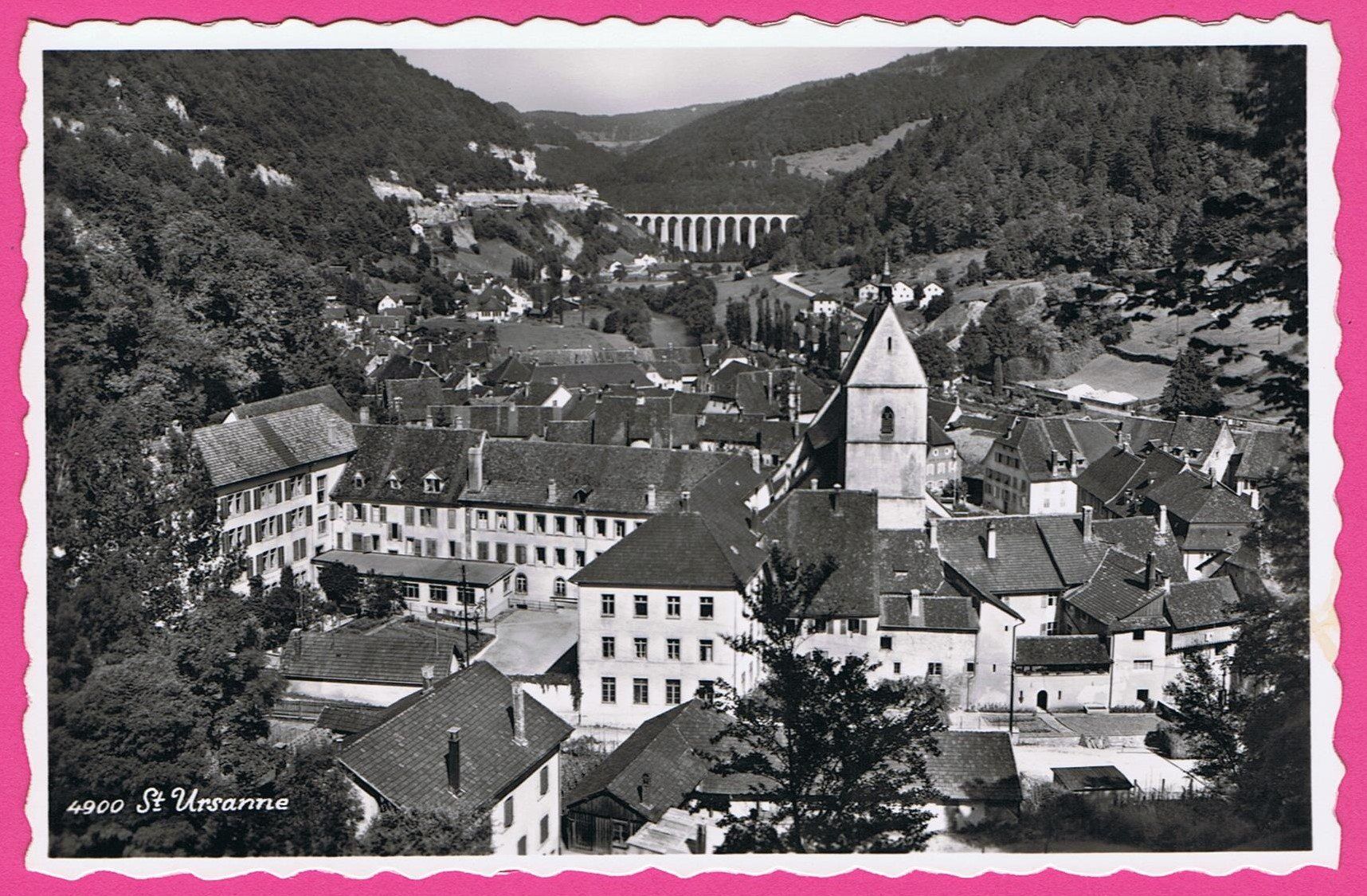 Cartoline postali: St. Ursanne – Usato da Einsiedeln venduto da dillie