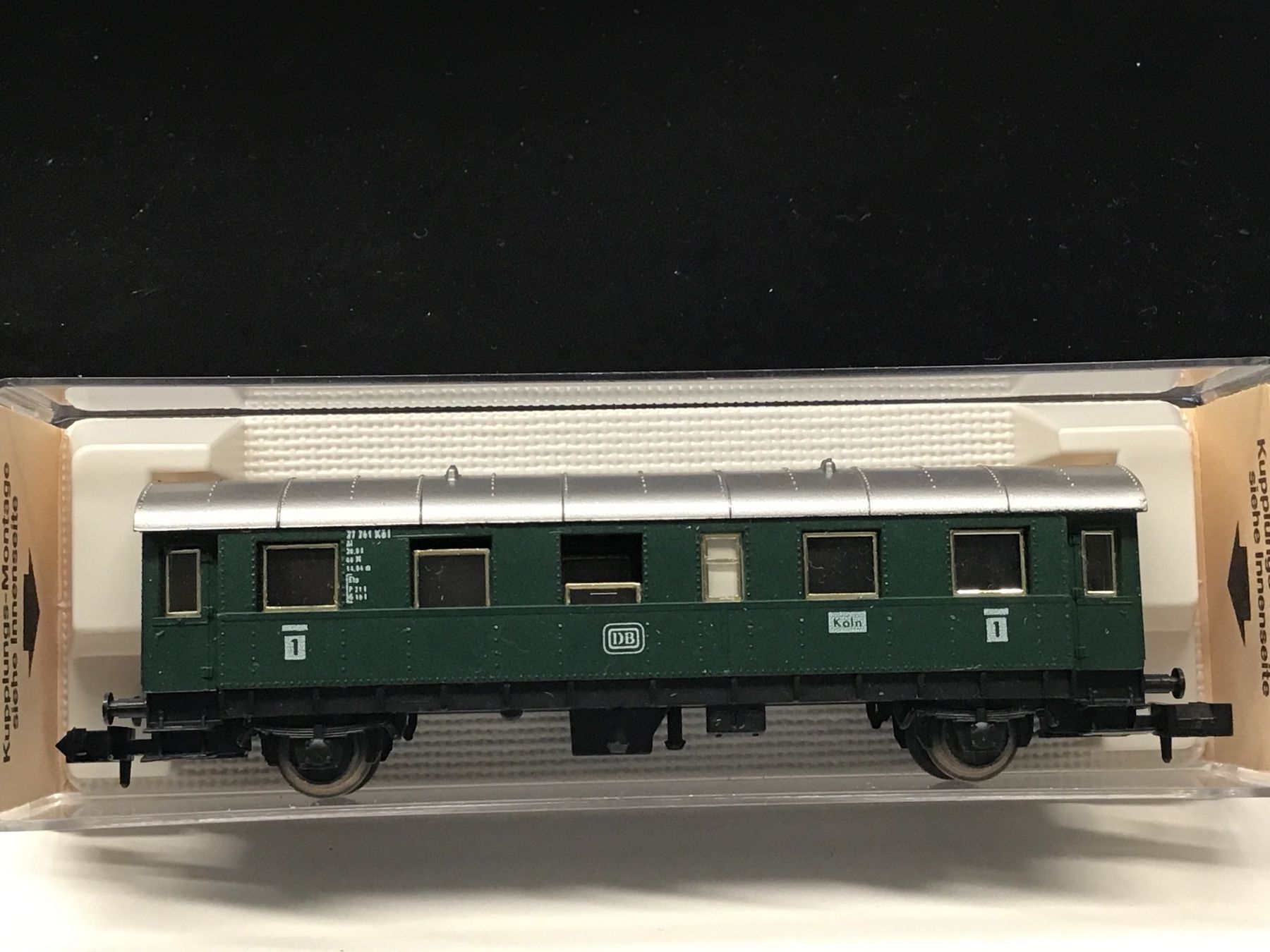 Fleischmann Modellini di ferrovie: Fleischmann 8061 K DB Waggon 1. Klasse - – Usato da Männedorf venduto da Spezial-Modelle