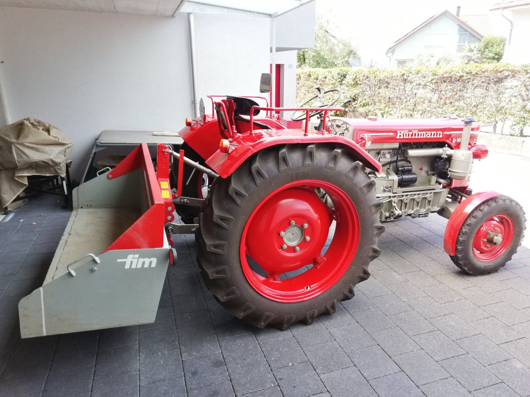 Hürlimann Trattori: Hürlimann D100 L (1967) – Usato da Schänis venduto da Grafenau7 5
