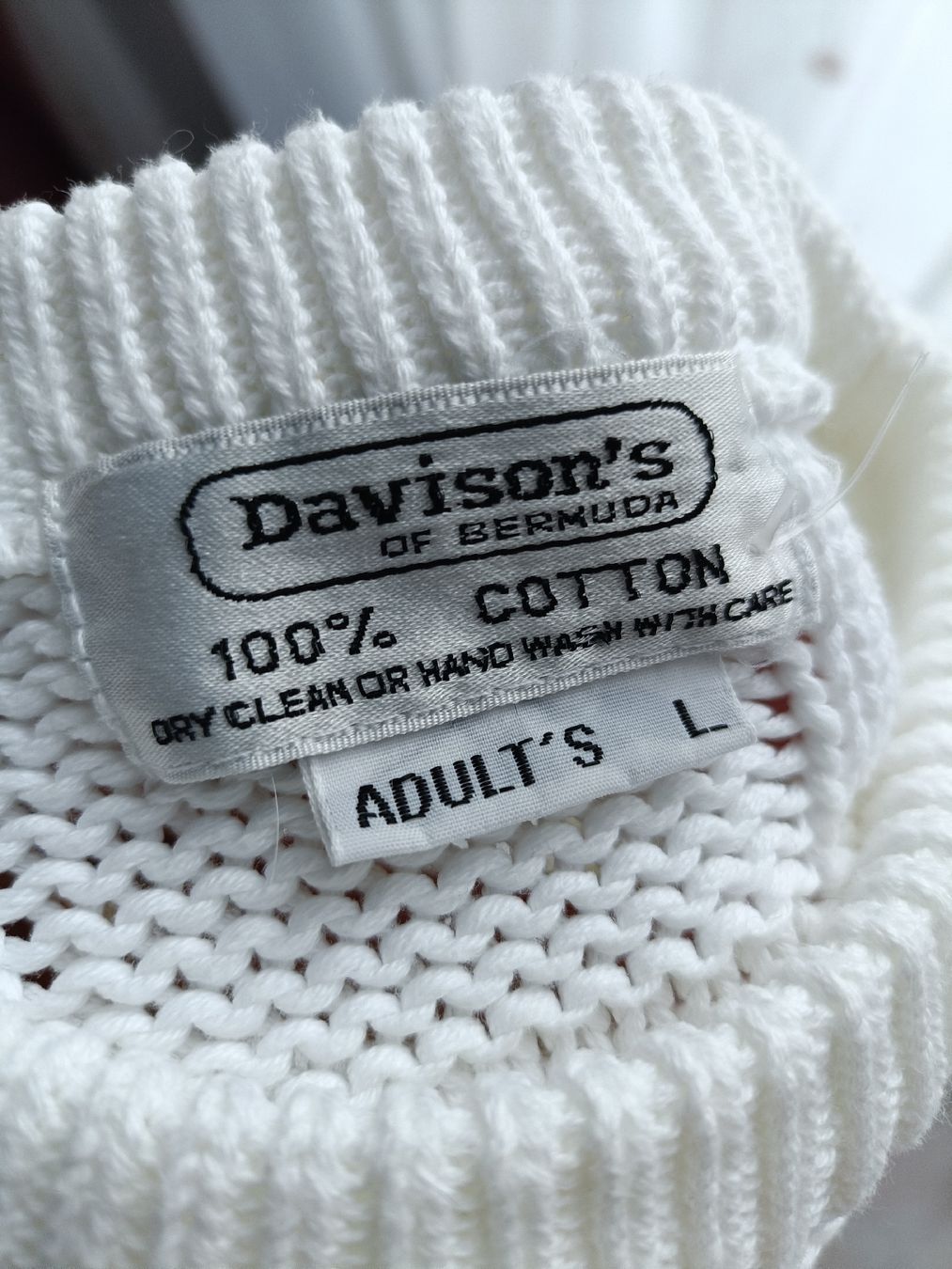 Maglioni & Felpe: Davidson's Damen Strickpullover,Grösse L, Weiss, Top Zustand – Usato da Sargans venduto da Polifemo58 3