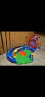 Circuit HotWheels dinosaure squelette 