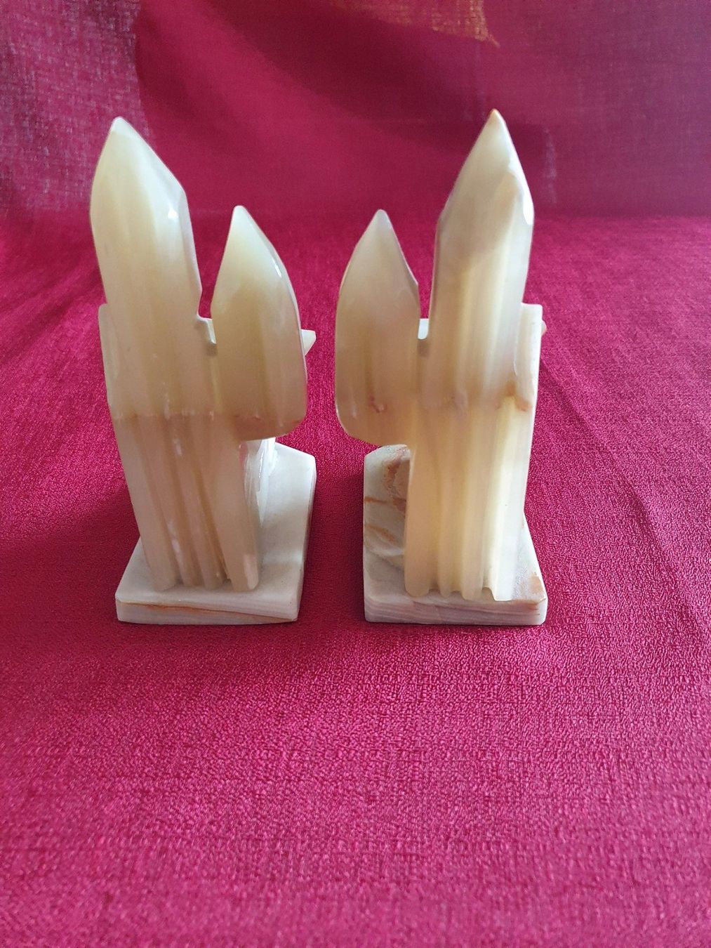 Altro in Decorazioni & Accessori: Vintage Onyx-Marmor Buchstützen Set–Mexikanische Handarbeit – Usato da Abtwil AG venduto da MaVo.0710 5