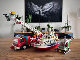 Playmobil: Feuerwehr, Seerettung und Polizei