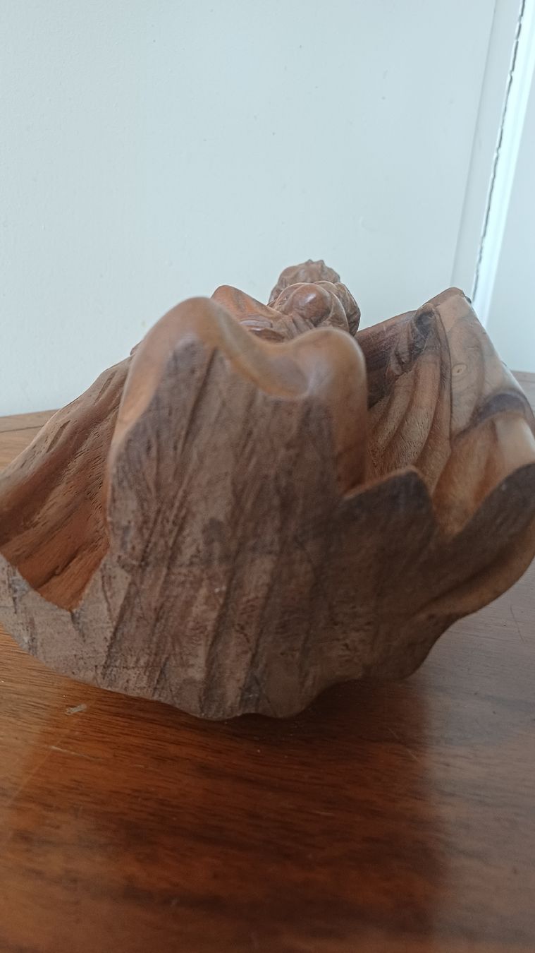 Statuette: Schöne geschnitzte Heiligenfigur  – Usato da Flawil venduto da Naphtali 7