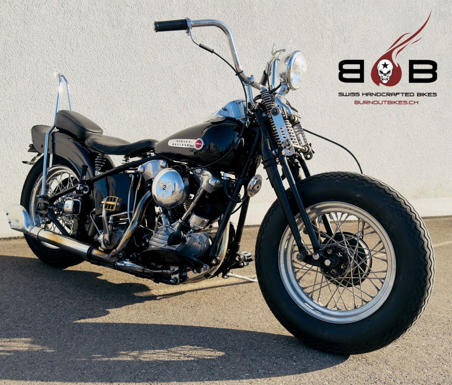 Harley-Davidson Chopper: HARLEY DAVIDSON kNUCKLEHEAD 1942 OLDTIMER – Usato da Sirnach venduto da B.O.B.BIKES 2