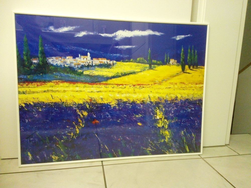 Posters & Illustrations: Bild, "Toscana", gross mit Rahmen – Neuf (Voir description) à Igis par bigile