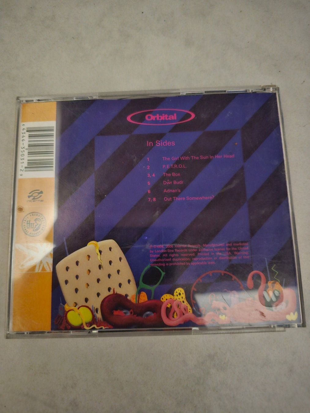 CDs: 2 CD - Orbital – In Sides – Gebraucht aus Biberist von Foolio0 1