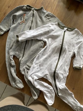 2 Pyjamas Texstar Baumwolle Grösse 86/92 gut erhalten