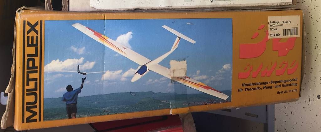 RC Kits de montage: Multiplex - Aliante Pilatus B4 Bingo – Neuf avec emballage d'origine à Prato Leventina par HR312Mk1