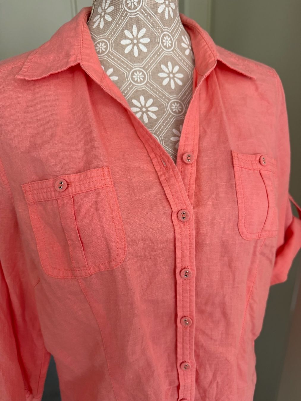 Camicette: Biaggini - Blouse - L - Lin/coton – Usato da Sion venduto da accroshoes 4