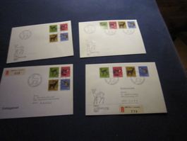 PJ 1967 FDC 4 Serien