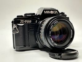 Revidiert, Neuwertig, Filmgetestet Minolta X-700 & 50mm 1,4