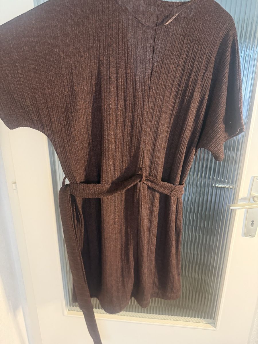 Pull&Bear Kleider: Robe Pull&Bear marron foncé – Neu (gemäss Beschreibung) aus Monthey von iri_9pt5 4