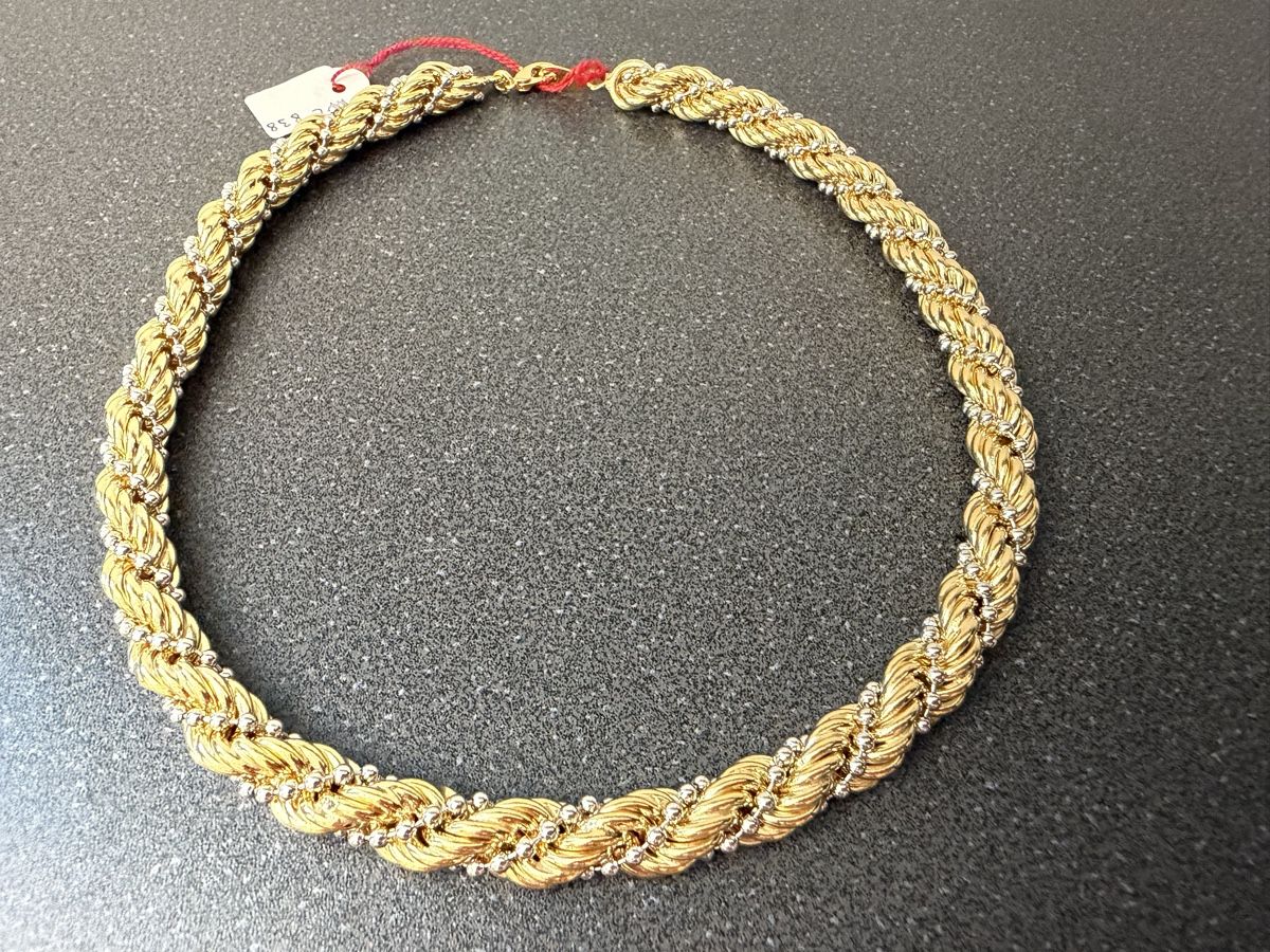 Catenine: Vintage Halskette Luxus Modeschmuck – Usato da Lamone venduto da LaCantinaMagica 1