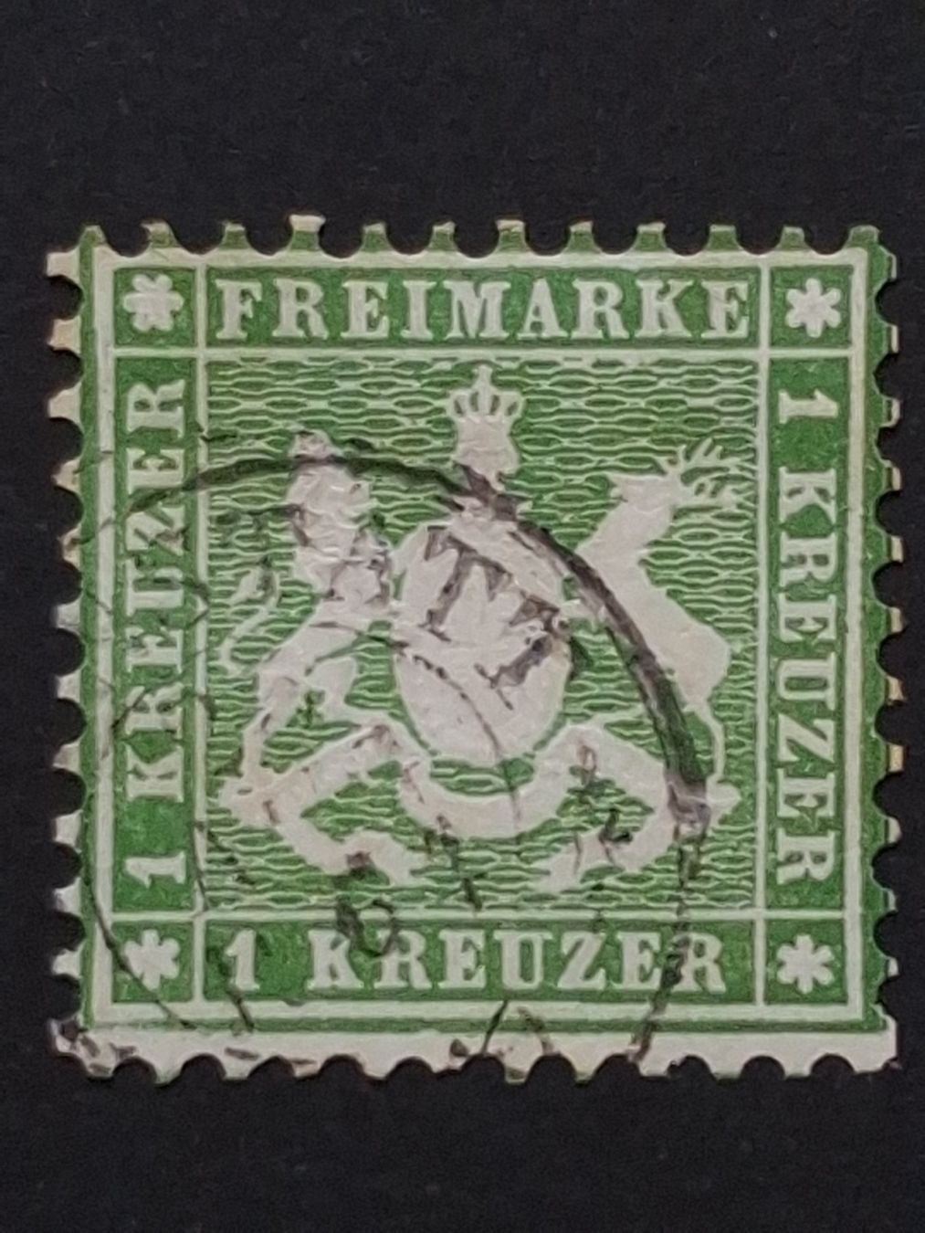 Tutti i francobolli: A.D Württemberg Mi-Nr.25 a gestempelt – Usato da Kriens venduto da Nidfeld45
