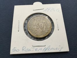 50 Rentenpfennig 1924 G. Selten