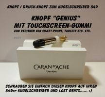 GENIUS Knopf mit Touchscreen-Gummi zu 849 Kugelschreiber CDA