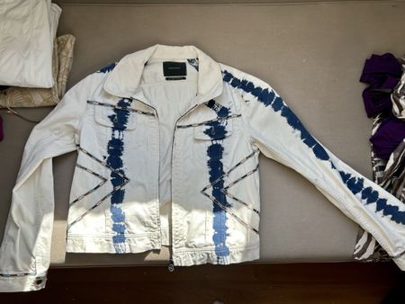 Maison Scotch Damenjacke Gr.S/M Batic Cord Perlen