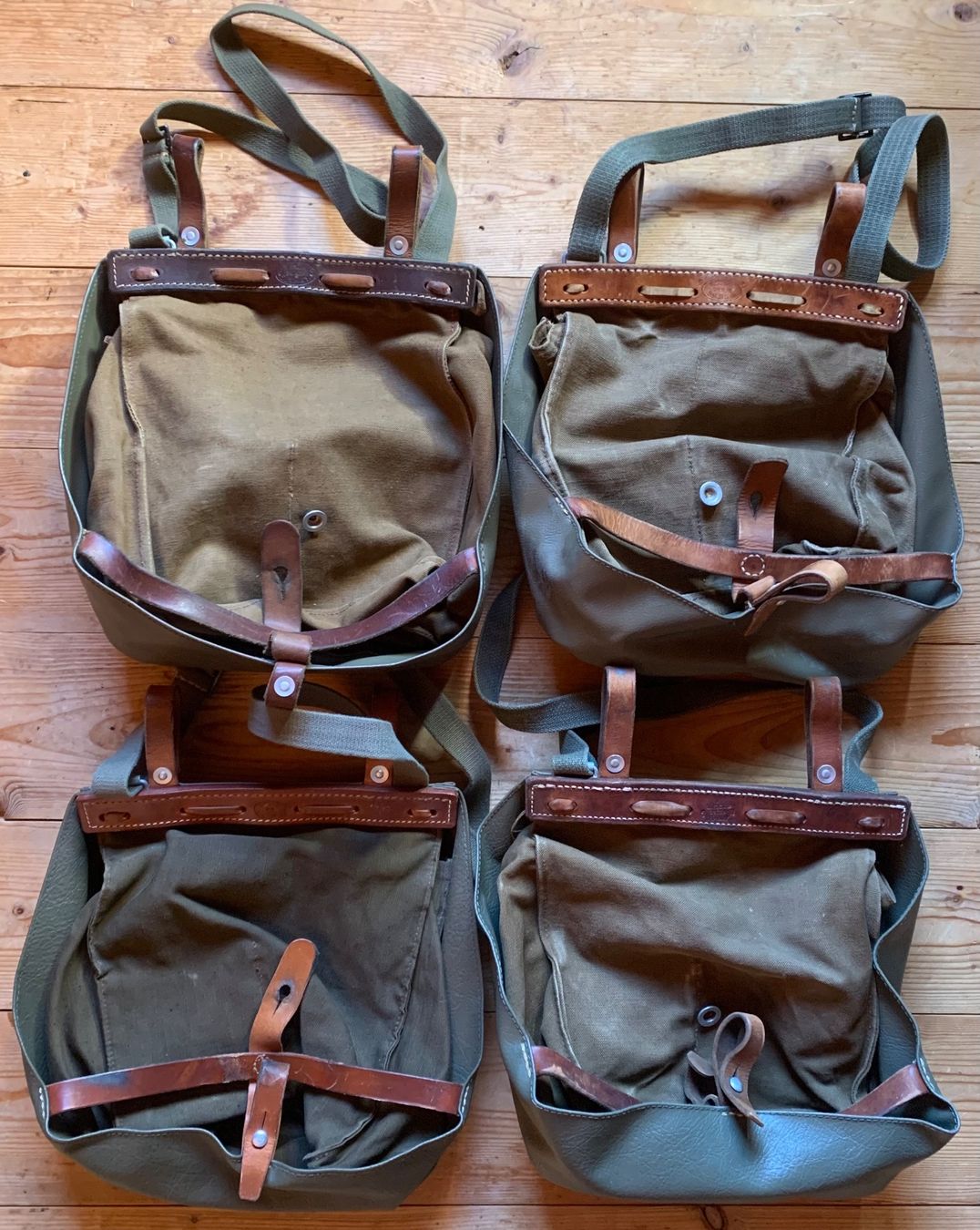 Schweizer Armee Taschen: 4 Brotsäcke der CH Armee – Gebraucht aus Goldingen von Bergler012 1