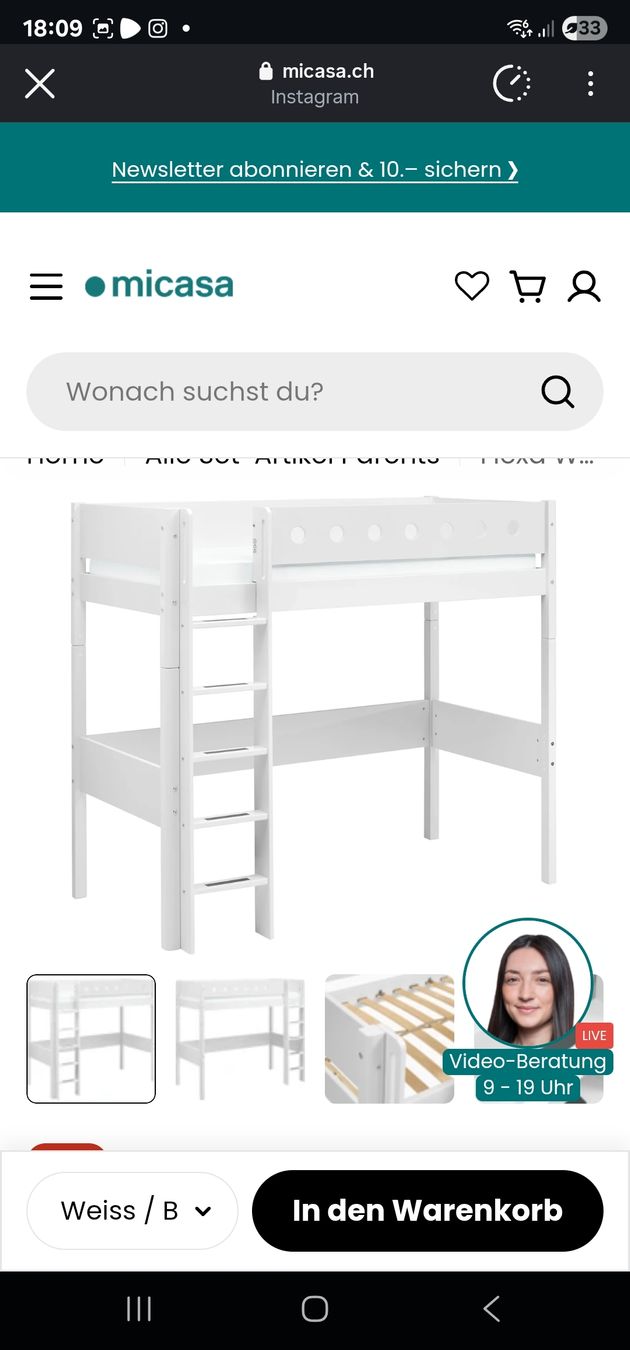 Letti: 4 verschiedene Modelle von FLEXA weiss 90x200cm – Usato da Tann venduto da dan_dzf8 7