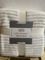 Chicoree kuscheldecke weiss 150 cm x 125 cm neu mit Etikette