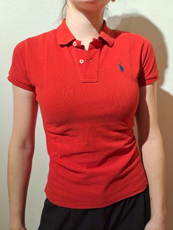 Polo Ralph Lauren rouge XS - Le Skinny Polo