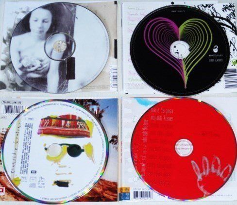 CD: 4CDs- Marie Bergman, Third Eye Foundation, Charlelie Couture – Usato da Unterbäch VS venduto da diquq 8