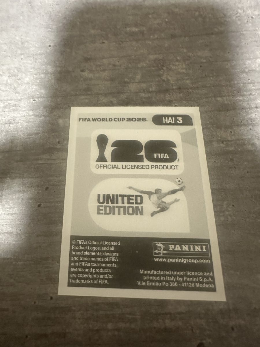 Panini Carte collezionabili: HAI 3 , FIFA WORLD CUP 2026 PANINI  – Nuovo (secondo la descrizione) da Frauenfeld venduto da 1PegPeg1 1