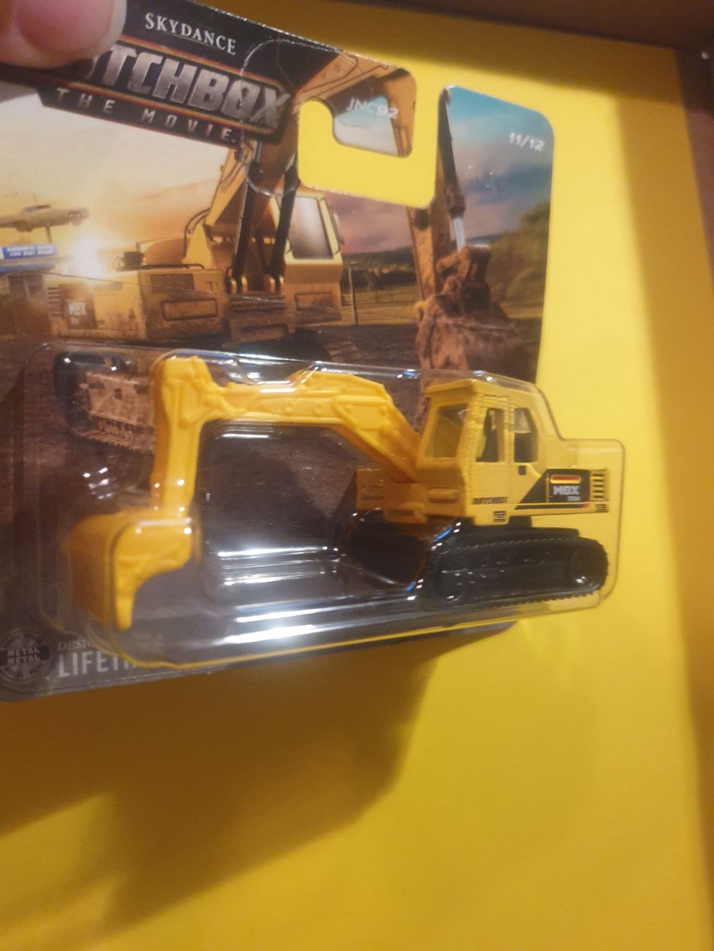 Matchbox Modellini d'auto: Matchbox MBX EXCAVATOR – Nuovo e nell'imballaggio originale da Oftringen venduto da Rotor 4