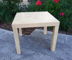 Vintage Tisch IKEA Lack quadratisch (S392)