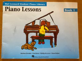 Piano lessons book 1 (English)