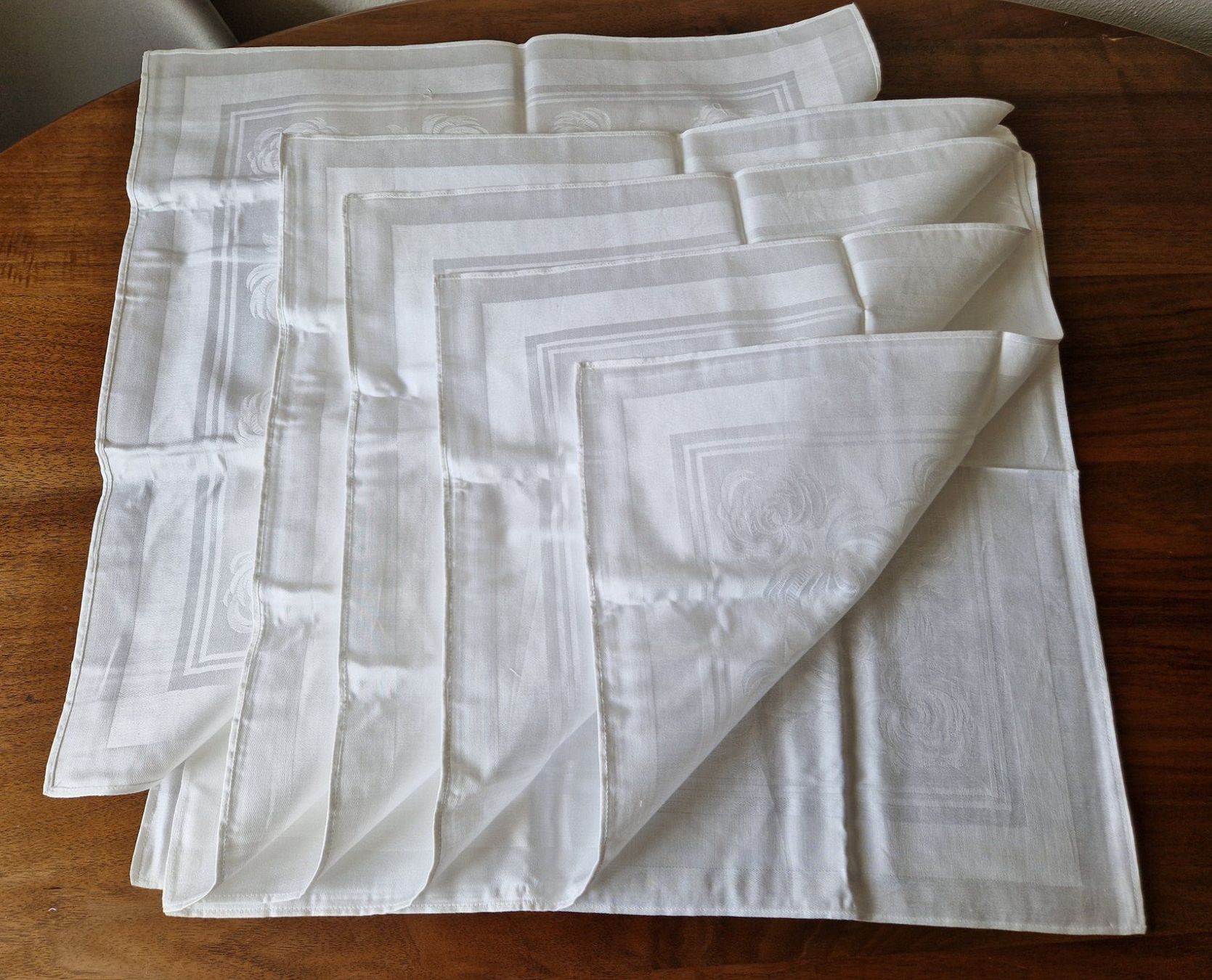 Servietten: Mako Servietten, 6 Stk.50x50cm – Neu und originalverpackt aus Bern von Antikbatik 7
