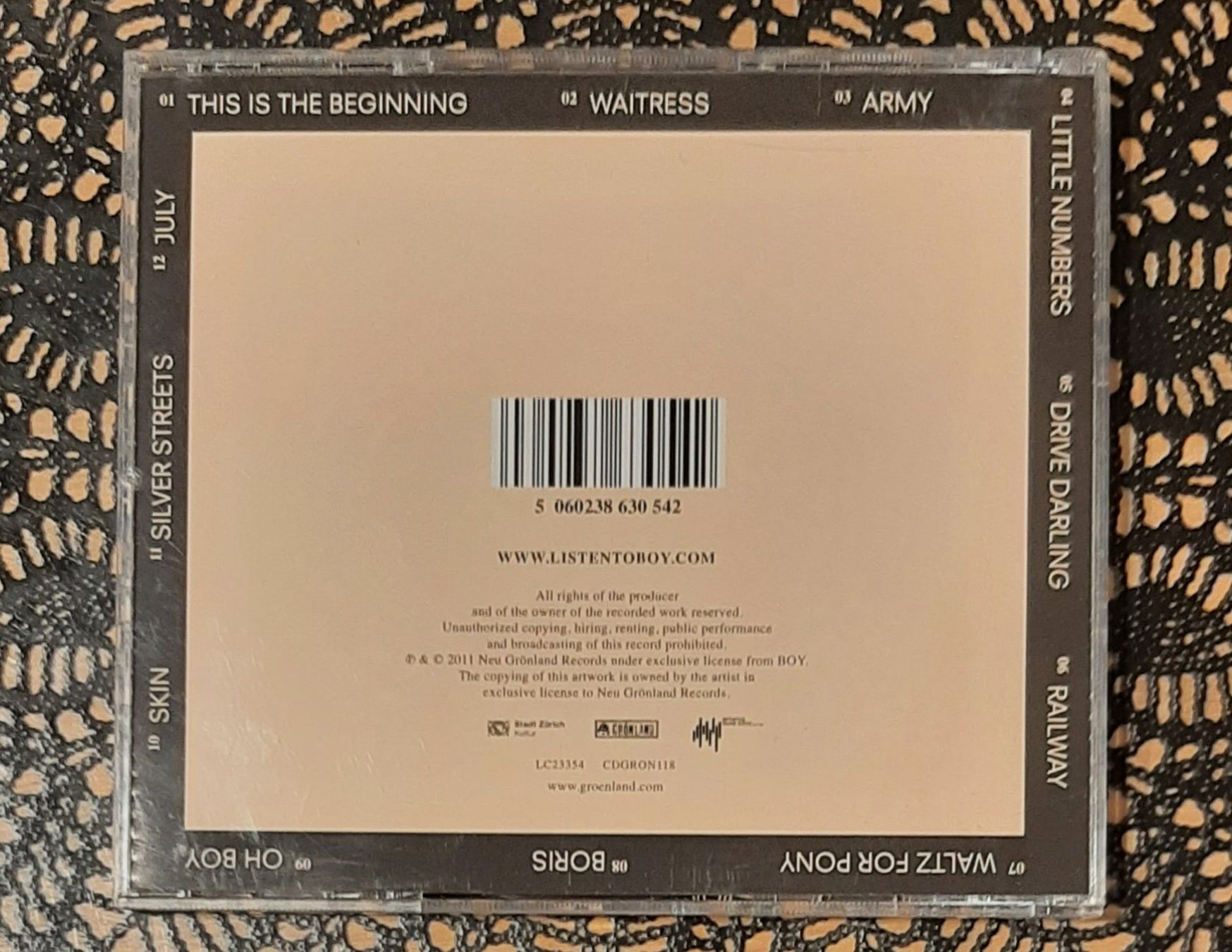 CDs: Boy - Mutual Friends, CH Pop CD Album 2011 – Gebraucht aus Schönenberg TG von Gregolino76 1