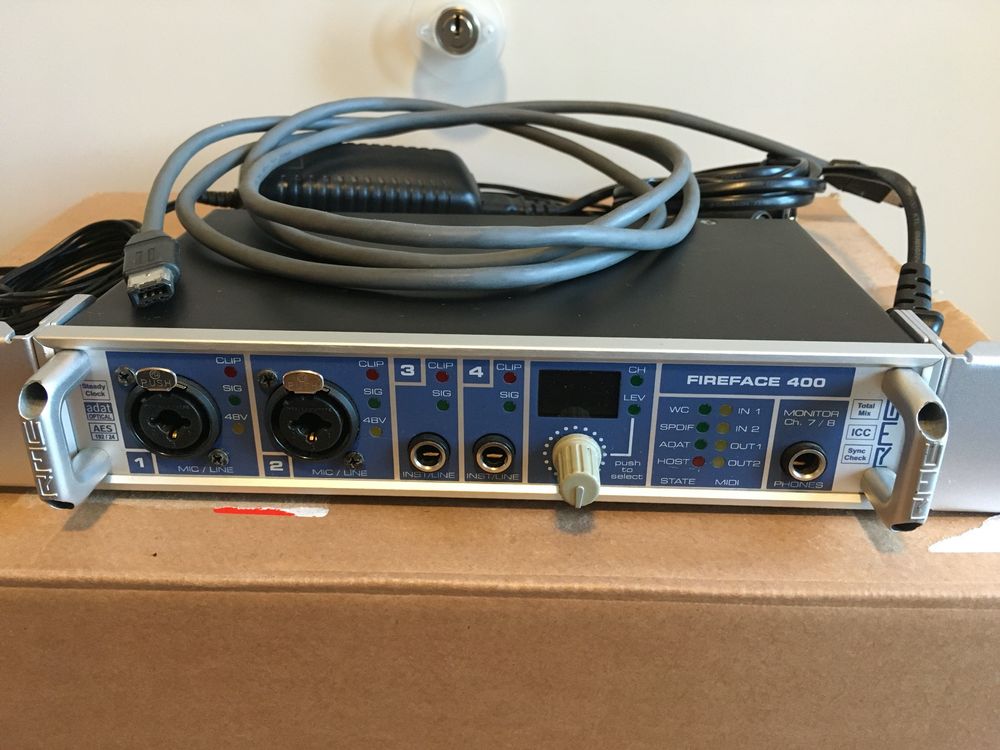 RME Audio Fireface 400 mit Zubehör (Gebraucht) in Fräschels für CHF 202 ...
