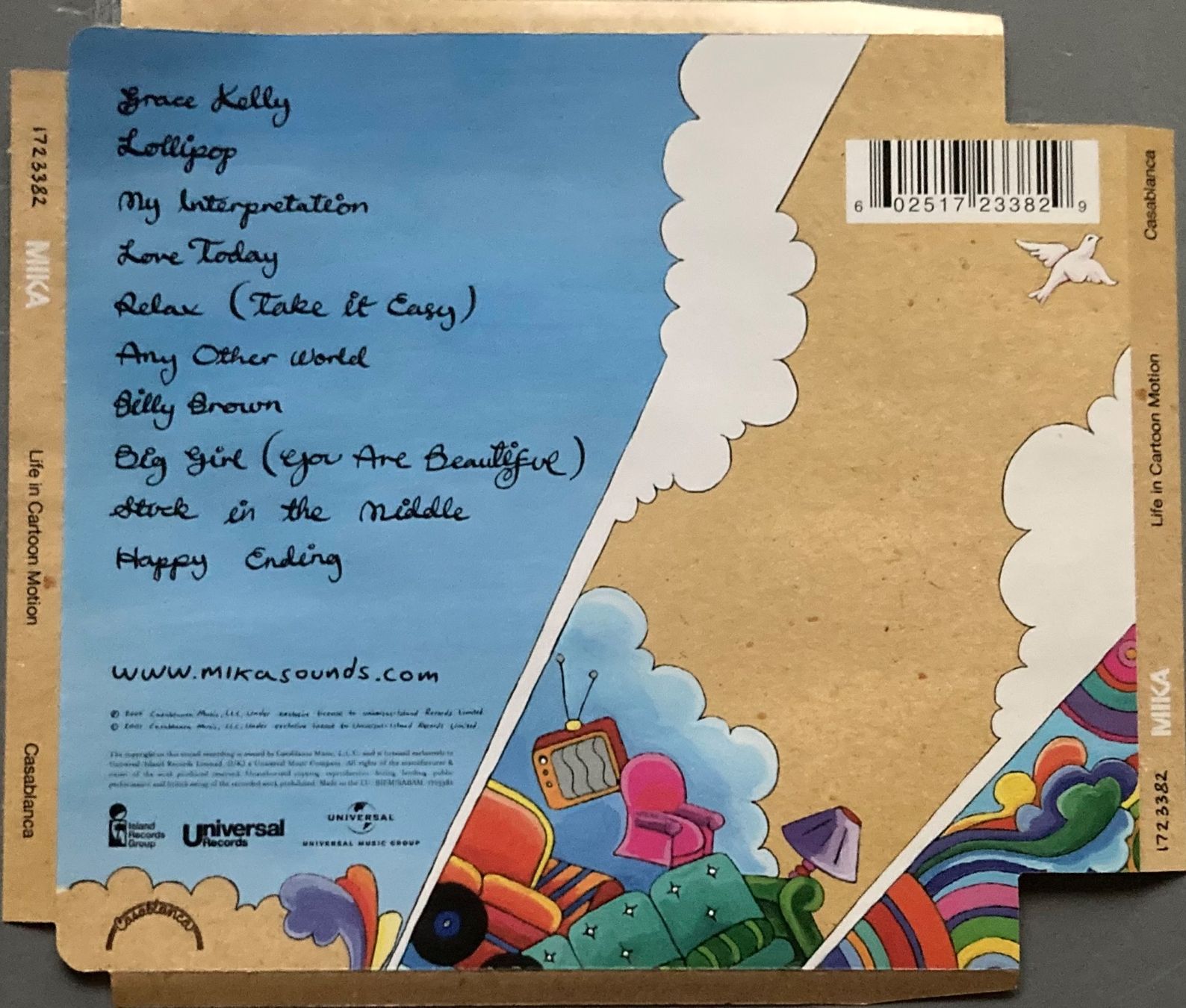 Dischi in vinile: MIKA - LIFE IN CARTOON MOTION – Usato da Poliez-Pittet venduto da Newtown-Records 2