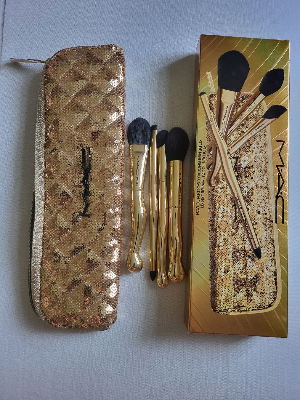 Mac Cosmetics Make-up: Mac Pisel Set Cosmectics Holiday Gold 2024 – Usato da Strengelbach venduto da Rosecler