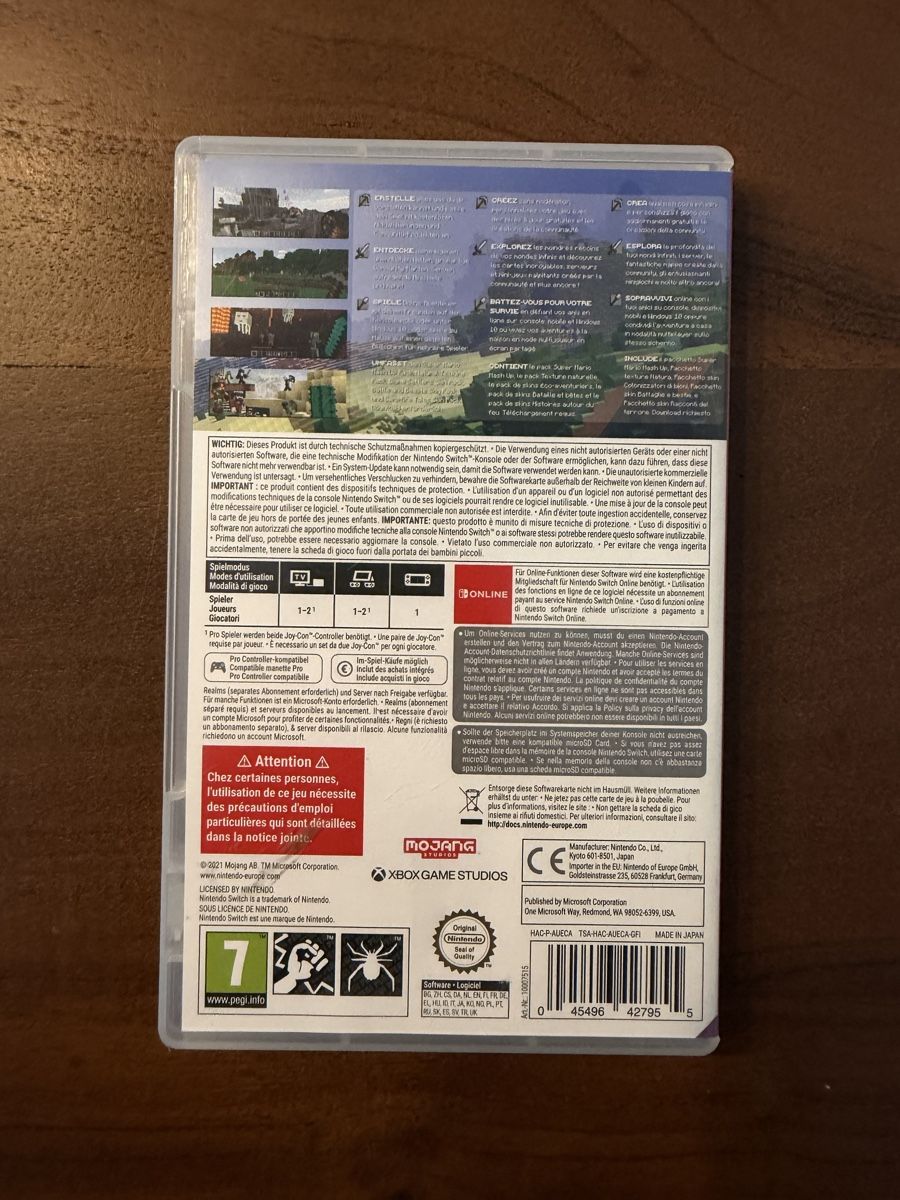 Nintendo Jeux: Minecraft für Nintendo Switch – D'occasion à Thunstetten par Virus_33 2
