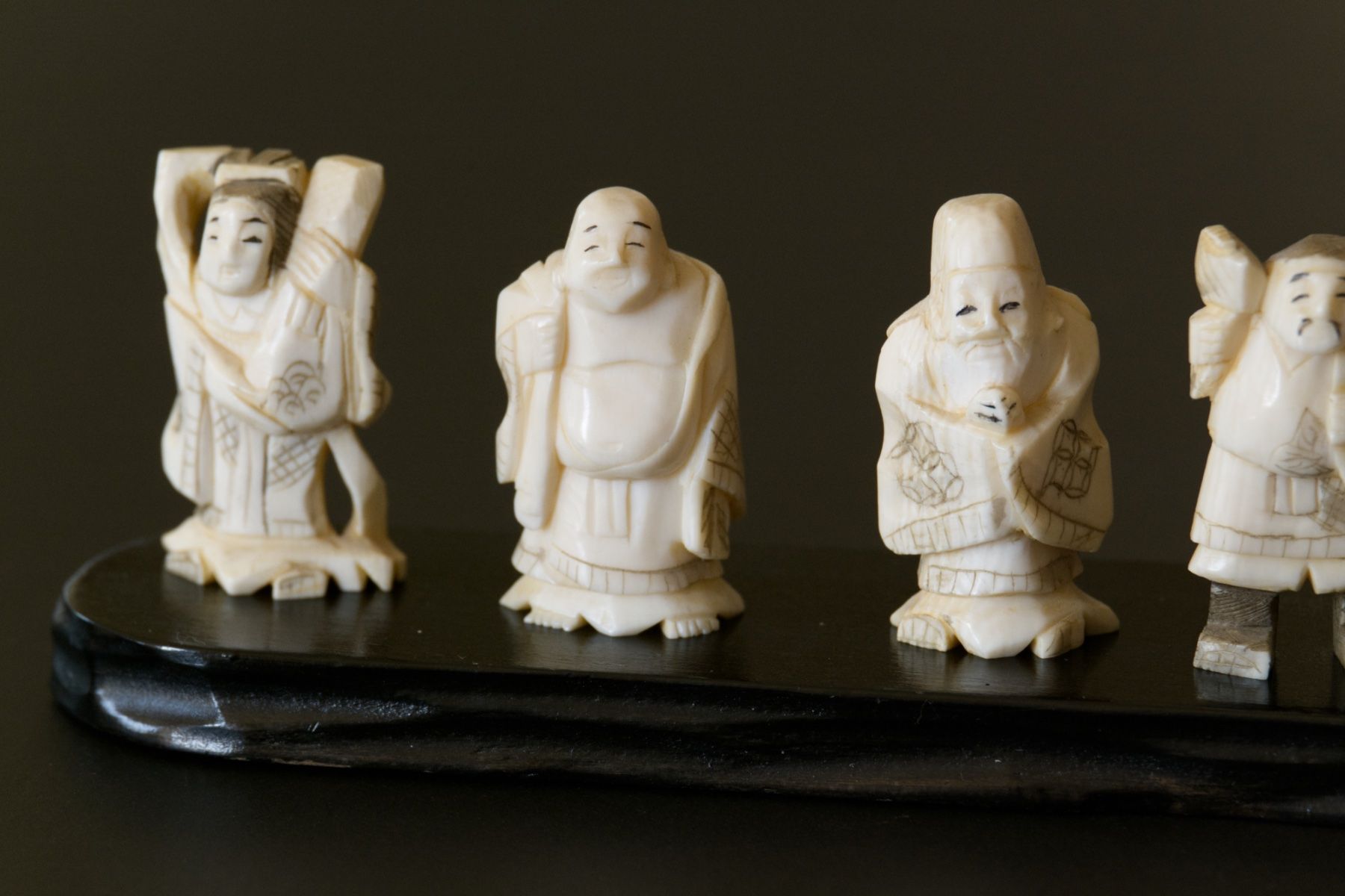 Statuette: Die sieben japanischen Glücksgötter – Usato da Zürich venduto da thomashahn 4