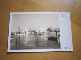 No 17 schöne Postkarte Hafen