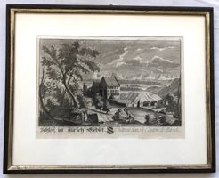David Herrliberger (1697-1777) - Schloss im Zürich Gebiet