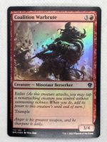 Coalition Warbrute Foil MTG Dominaria United Selten!